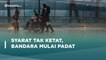 Syarat PCR Dihapus, Arus Penumpang di Bandara Makin Deras | Katadata Indonesia
