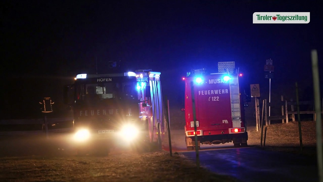 Waldbrand in Pinswang