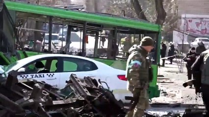 Kiev’de Rus roketi imha edildi! Ölü ve yaralılar var