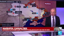 Mariupol casualties: Ten humanitarian corridors agreed for Monday