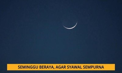 Nota Razak Chik: Seminggu beraya, agar Syawal sempurna