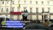 Londres: des manifestants occupent un hôtel particulier lié à un oligarque russe