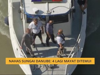 Nahas Sungai Danube: 4 lagi mayat ditemui