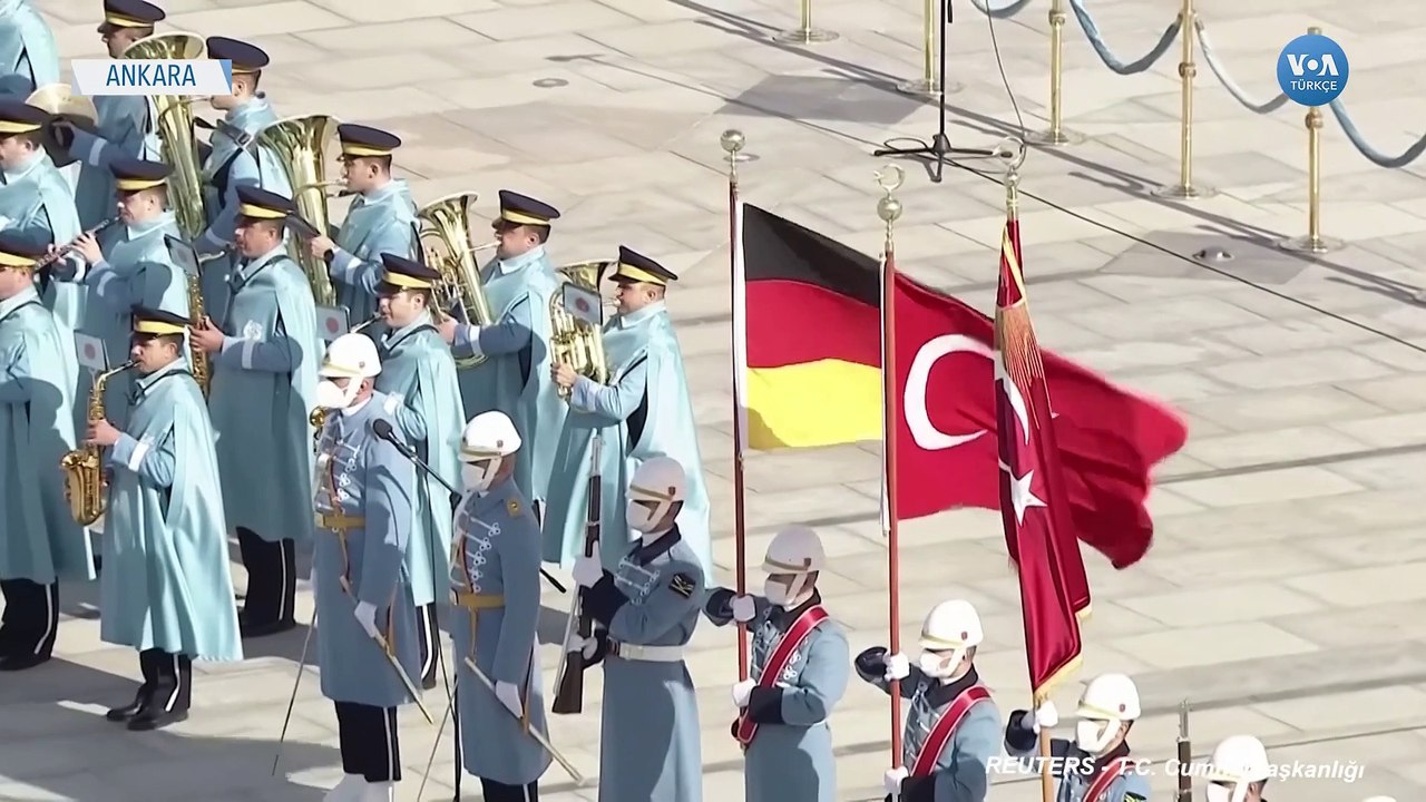 Scholz Ankara’da Erdoğan’la Görüşüyor
