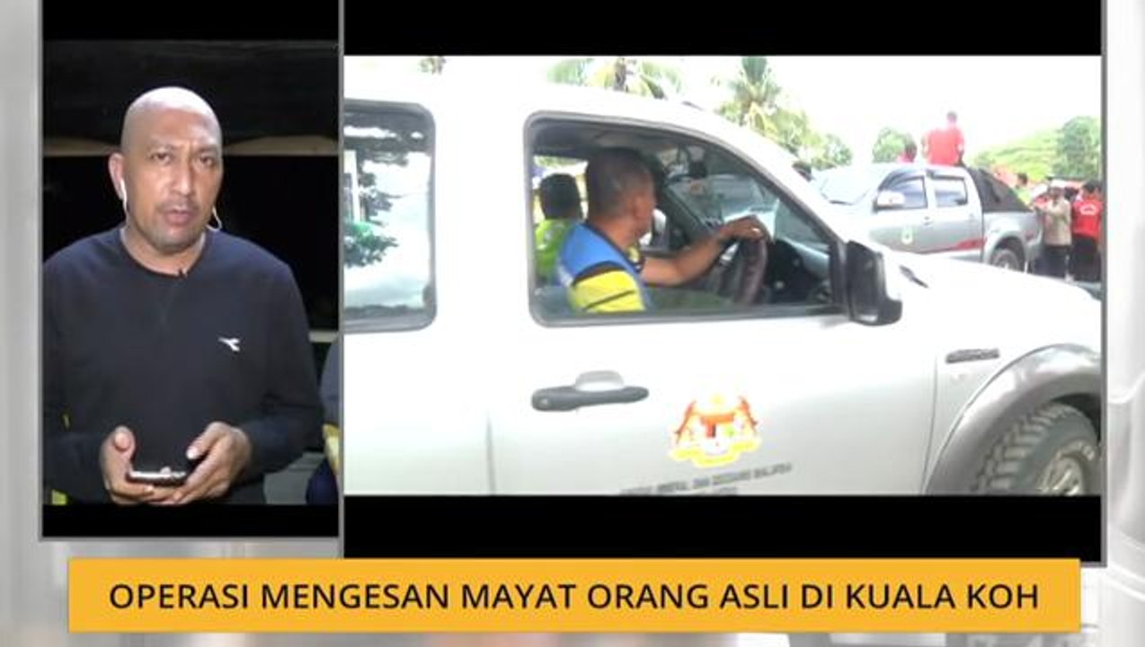 Operasi mengesan mayat Orang Asli di Kuala Koh