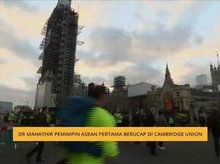 Dr Mahathir pemimpin ASEAN pertama berucap di Cambridge Union