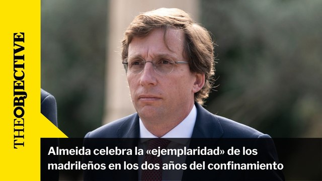 Almeida celebra la «ejemplaridad» de los madrileños en los dos años del confinamiento