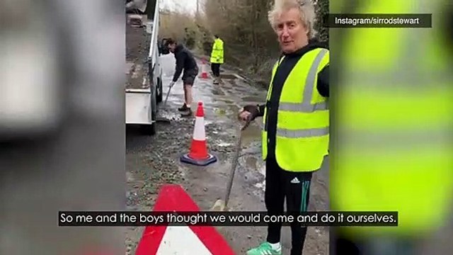 Rod Stewart hits the road - to fix Essex’s potholes