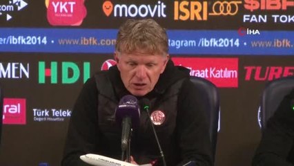 Alfons Groenendijk: "Son 7 maçta yenen 1 gol müthiş bir şey"