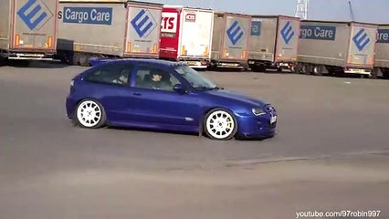 Tuner Cars leaving a carshow High Standards 2022