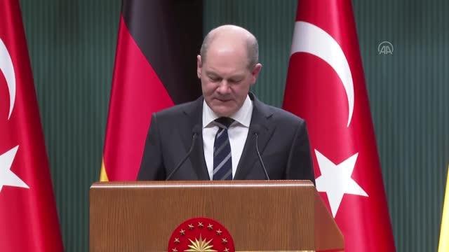 Almanya Şansölyesi Scholz: AB ile Türkiye arasında enerji alanındaki işbirliği çok önemli