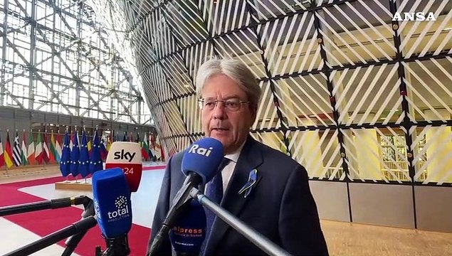 Gentiloni: Previsione crescita Ue al 4% non piu' realistica