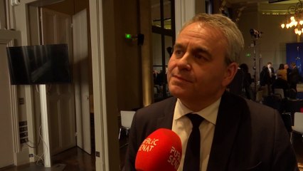 Xavier Bertrand refuse de voir la présidentielle "transformée en référendum sur la guerre"