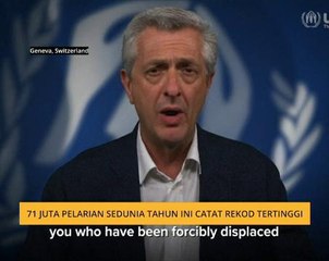 71 juta pelarian sedunia tahun ini catat rekod tertinggi