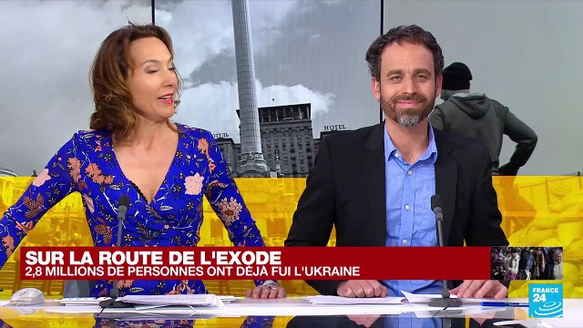 Guerre en Ukraine : la Pologne, première destination des réfugiés ukrainiens