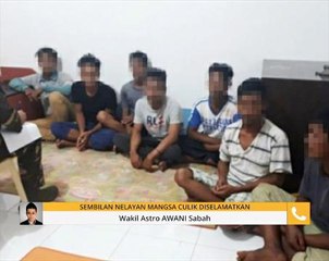 Sembilan nelayan mangsa culik diselamatkan