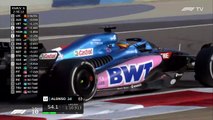 F1 2022 - Fernando Alonso - vuelta con el Alpine A522 - Baréin Test