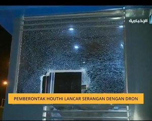 Pemberontak Houthi lancar serangan dengan dron