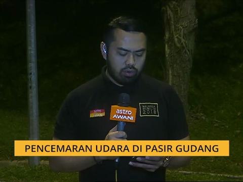 Perkembangan pencemaran udara di Pasir Gudang