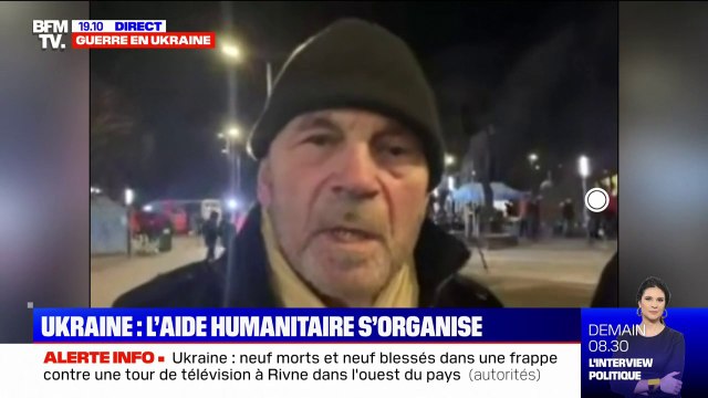 Gérard d'Aboville, navigateur français, a livré une tonne et demie de médicaments en Ukraine
