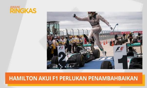 AWANI Ringkas: Weiron kecewa gagal cipta kemenangan & Hamilton akui F1 perlukan penambahbaikan