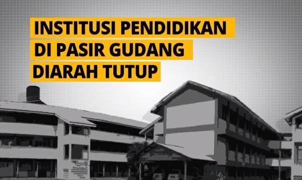 [INFOGRAFIK] Institusi Pendidikan Di Pasir Gudang Diarah Tutup