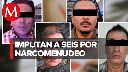 Imputan por narcomenudeo a hombres que se enfrentaron contra policías de Santiago