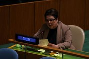 Aile Bakanı Yanık, BM Genel Kurulu'nda Ukrayna'da kadın ve çocuklarının korunması çağrısı yaptı