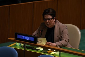 Aile Bakanı Yanık, BM Genel Kurulu'nda Ukrayna'da kadın ve çocuklarının korunması çağrısı yaptı