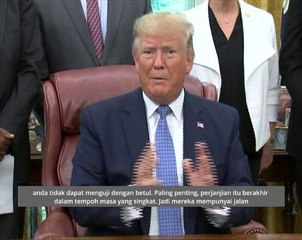 Iran ambil serius ancaman - Trump