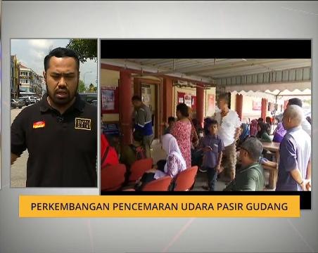 Perkembangan pencemaran udara Pasir Gudang