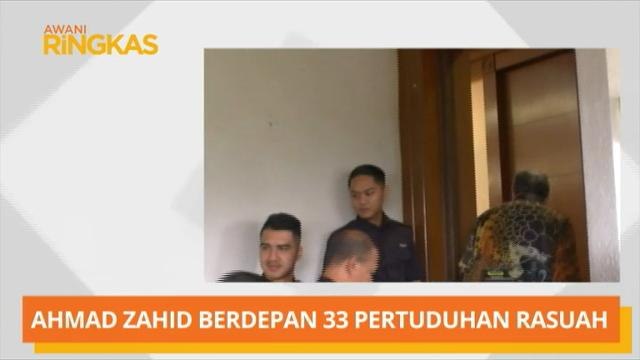AWANI Ringkas: Ahmad Zahid berdepan 33 pertuduhan rasuah
