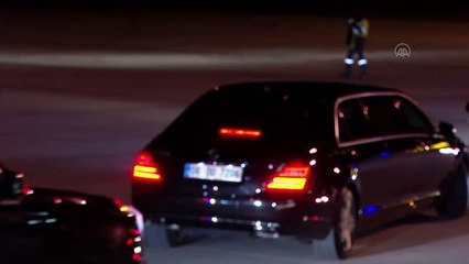Almanya Şansölyesi Scholz, resmi temaslarda bulunmak üzere geldiği Ankara'dan ayrıldı