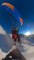 Father and Son Go Paragliding in the Alps