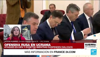 Informe desde Lviv: siguen los ataques en Ucrania mientras se suspenden los diálogos
