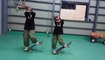 Two Girls Perform Amazing Dance Routine Using Their Skateboards