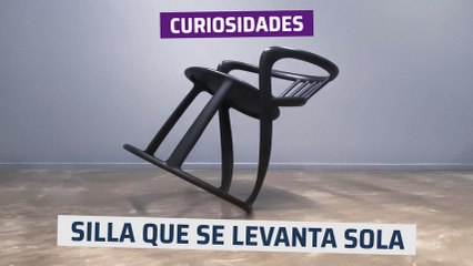 [CH] Silla que se levanta sola cuando se cae, sin motores ni mecanismos