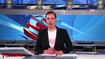 Rus televizyon kanalında şoke eden anlar! Canlı yayını anında kestiler