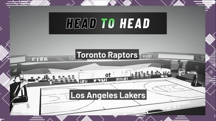 Toronto Raptors At Los Angeles Lakers: Over/Under