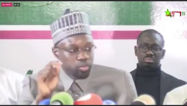 OUSMANE SONKO SUR LES LÉGISLATIVES Khalifa Sall sera candidat sur les listes de Yaw, c'est une condition non-négociable