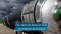 “Satán”, el temido misil nuclear ruso que podría impactar en 10 objetivos diferentes