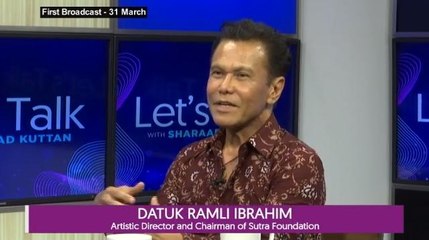 Let's Talk: Ramli Ibrahim - High On Dance