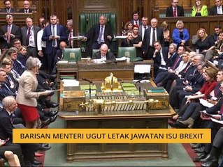 Barisan menteri ugut letak jawatan isu Brexit