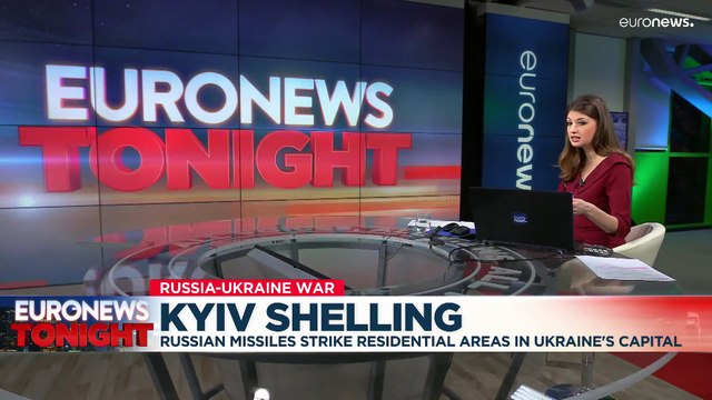 Russian missiles strike residential area in Ukrainian capital Kyiv