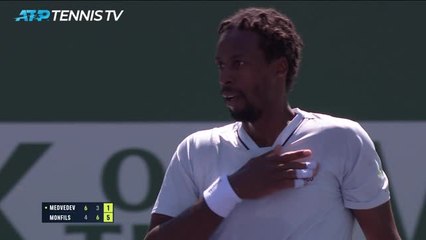 Indian Wells - Monfils crée l'exploit contre Medvedev