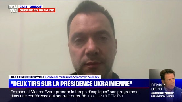 Alexeï Arestovych, conseiller militaire du président ukrainien: Nous allons fermer notre ciel nous-mêmes