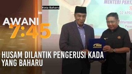 Husam dilantik Pengerusi KADA yang baharu