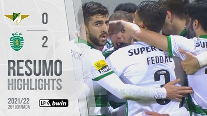 Highlights: Moreirense 0-2 Sporting (Liga 21/22 #26)