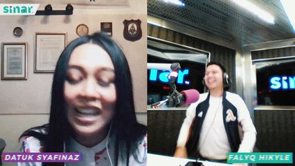 Borak Selebriti : Falyq Tergamam Dengar Datuk Syafinaz Menyanyi