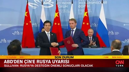 ABD'den Çin'e Rusya uyarısı